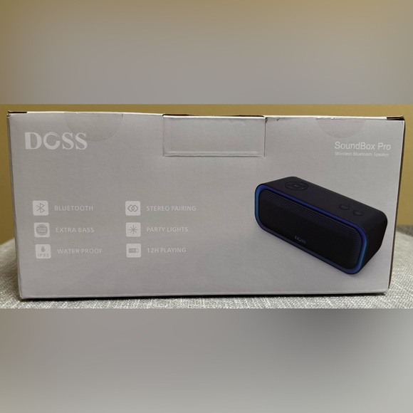 DOSS SoundBox Pro Wireless Speaker, Blue, New sealed box - Picture 4 of 10